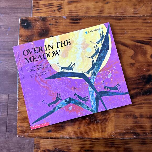 Vintage 1971 Over In The Meadow Paperback Book - Picture 1 of 7